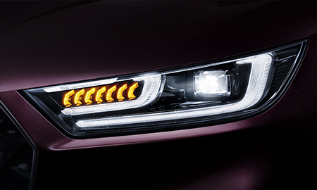 Dynamic cornering light