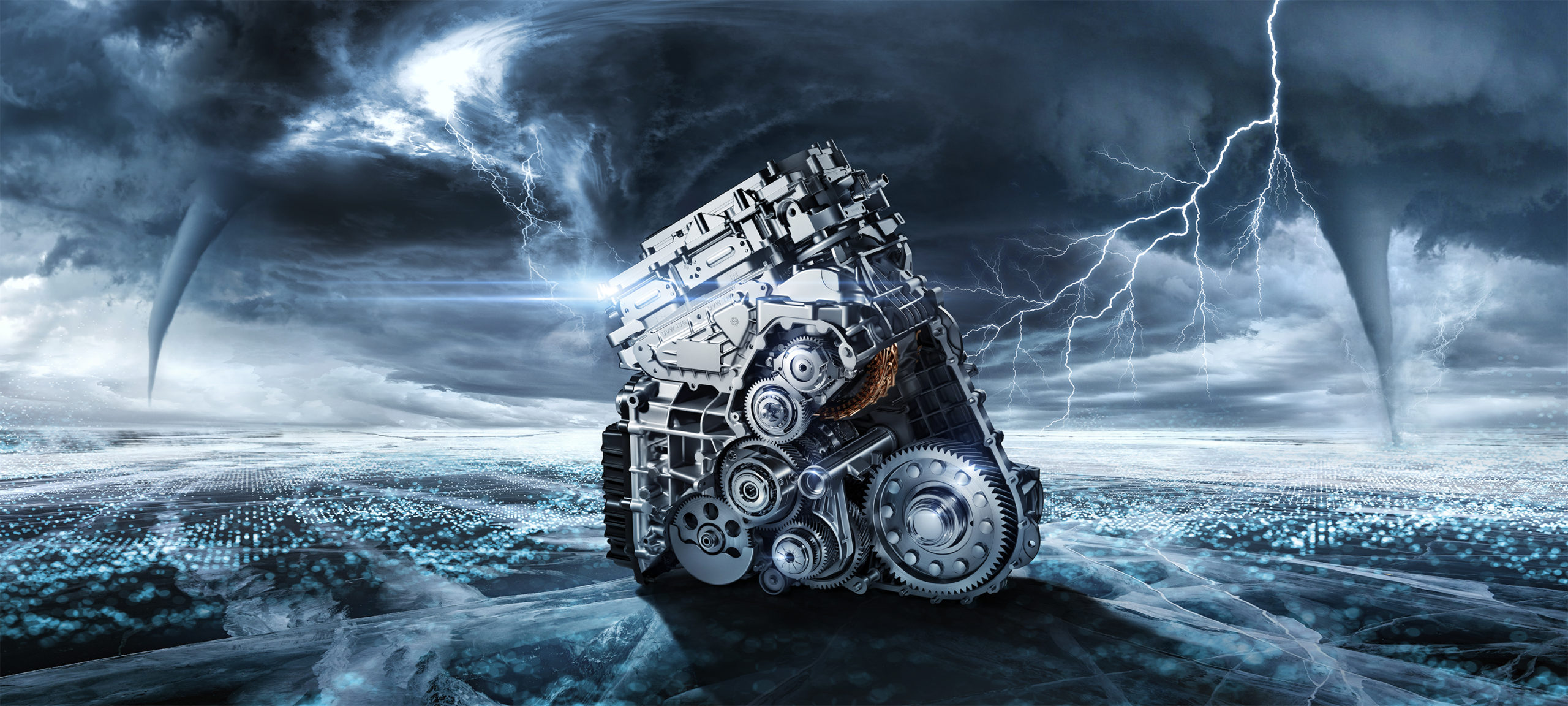 Three engines, three gears, nine modes and 11 speeds