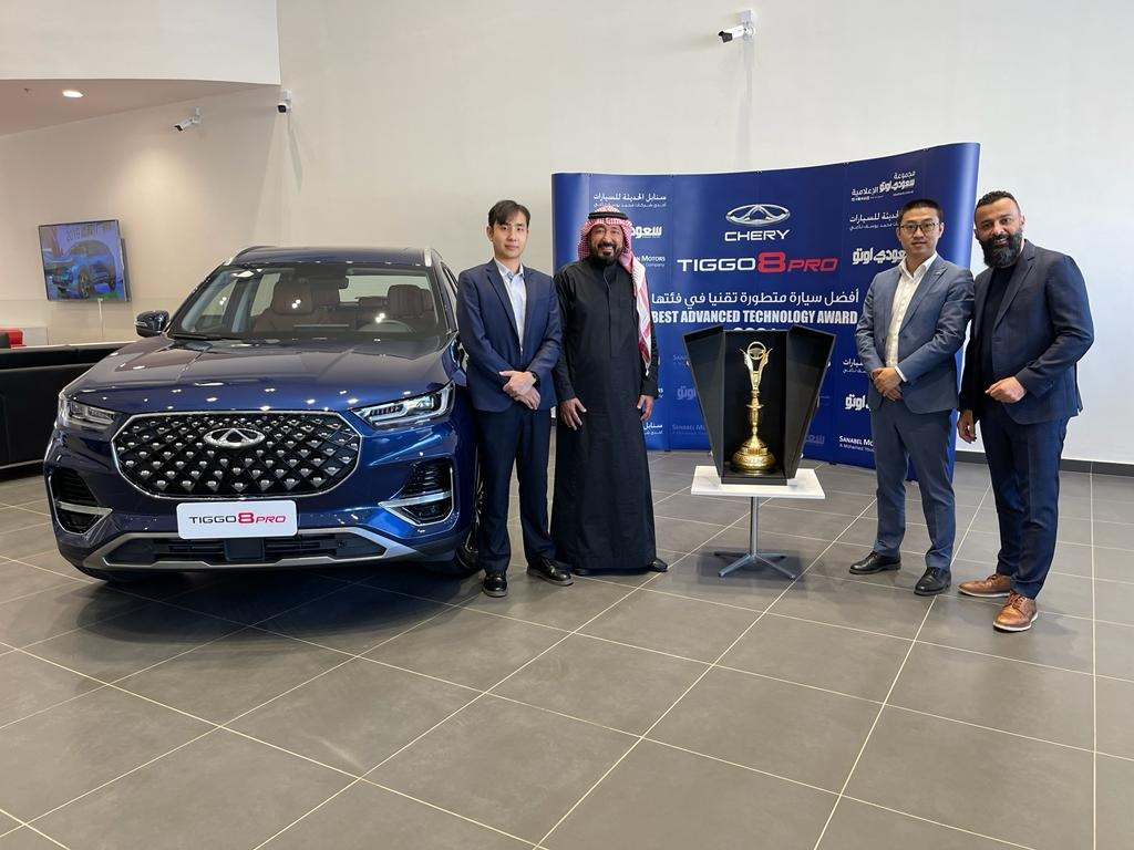 Chery Tiggo 8 Pro wins in Middle East